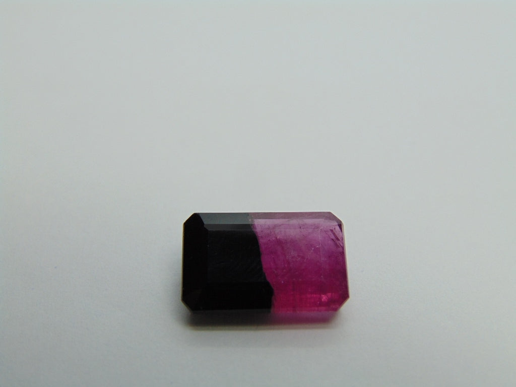 7.34ct Turmalina Bicolor 15x10mm