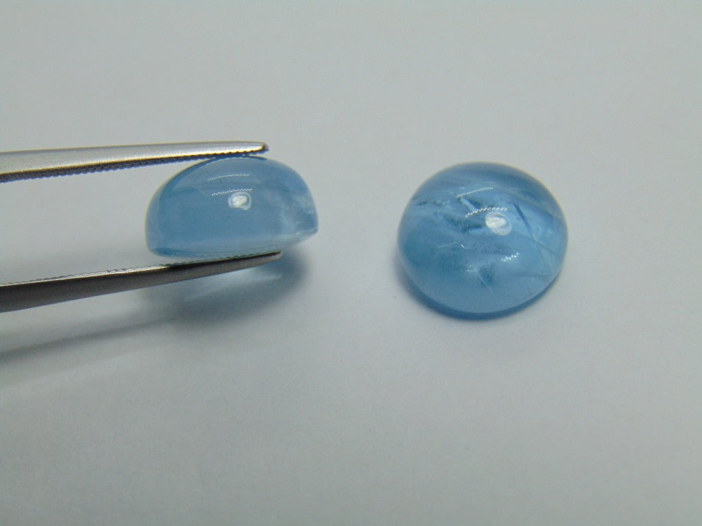 13.50ct Aquamarine Cabochon