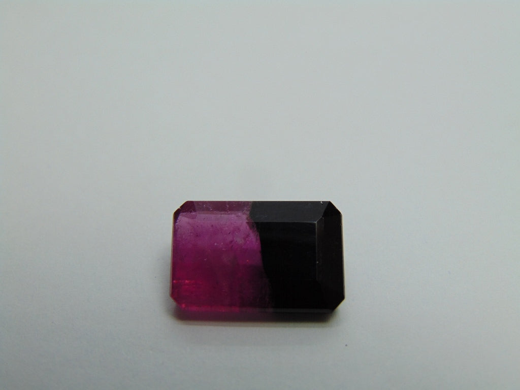 7.34ct Turmalina Bicolor 15x10mm