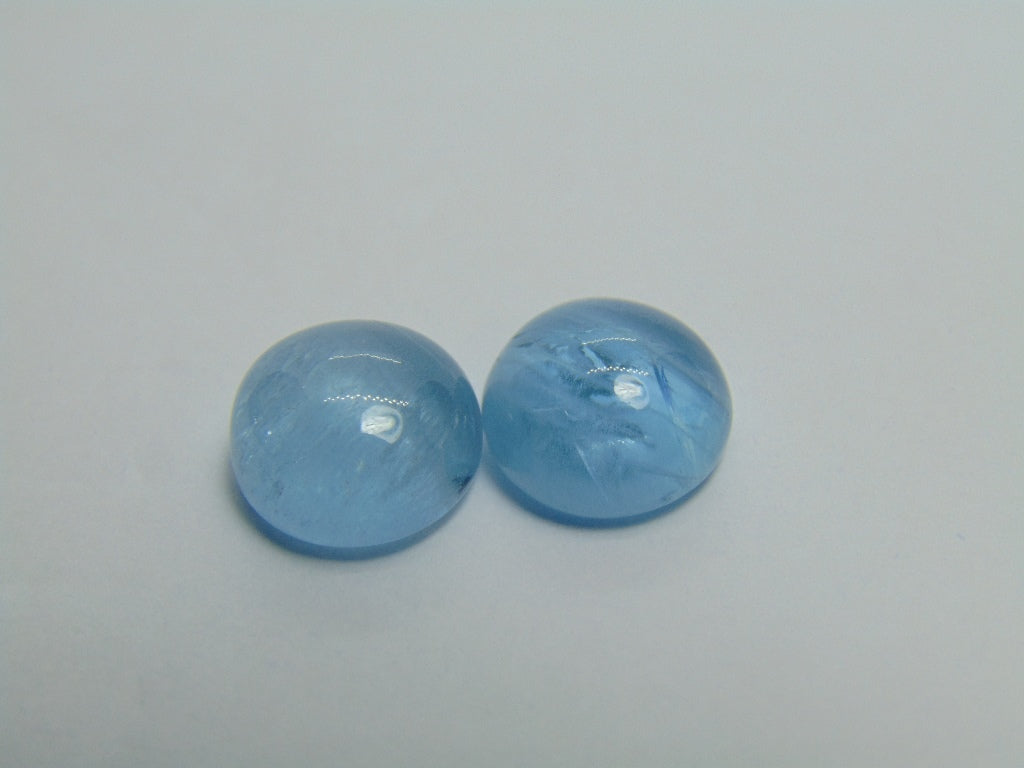 Cabochão Aquamarine de 13,50 ct