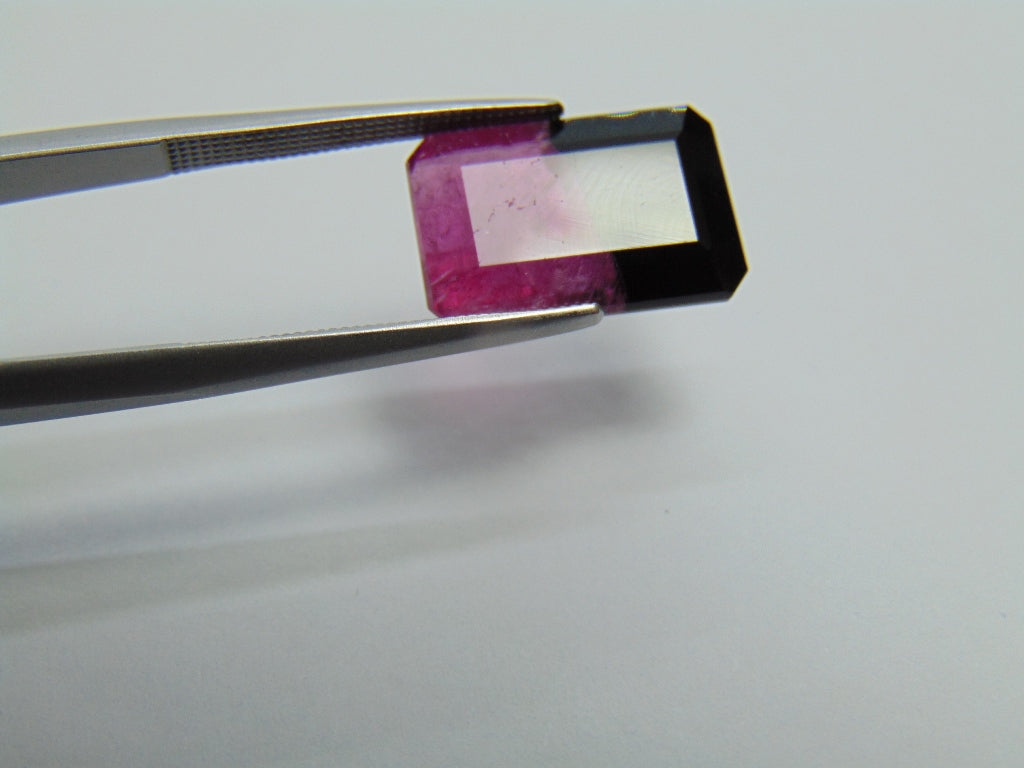 7.34ct Tourmaline Bicolor 15x10mm