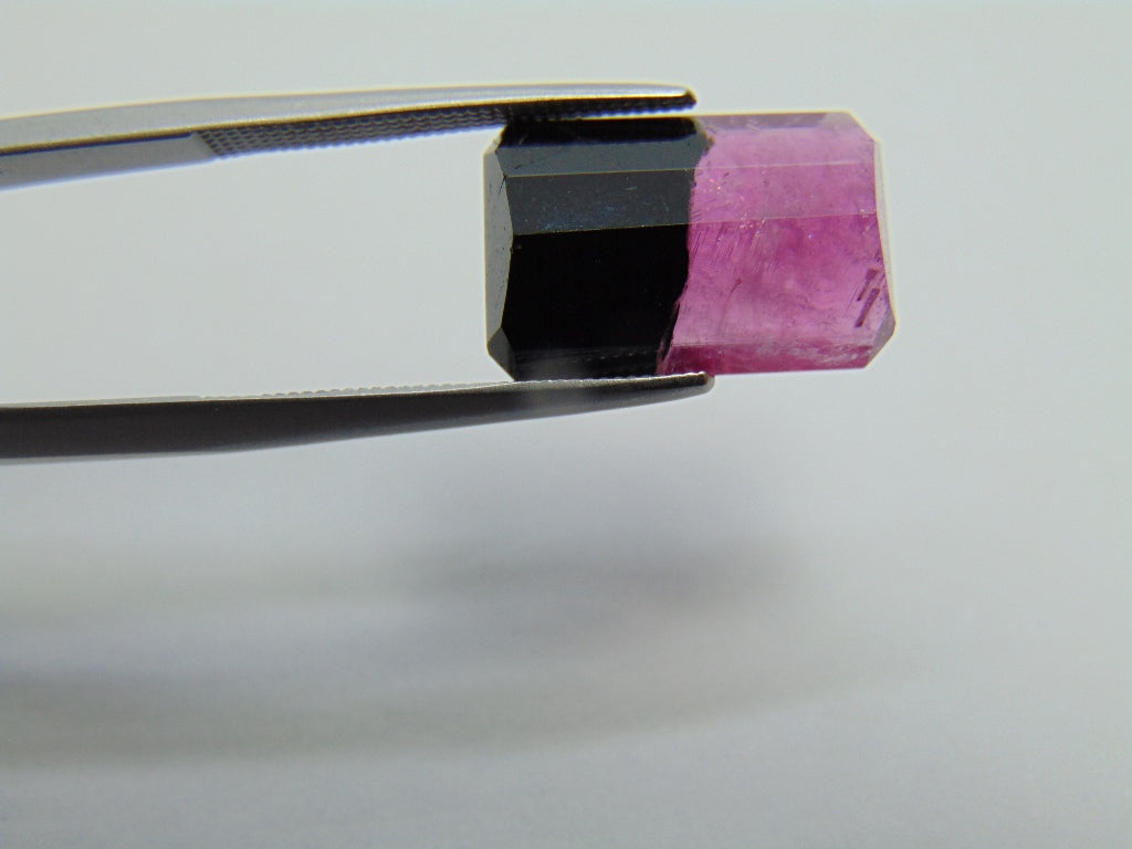 7.34ct Tourmaline Bicolor 15x10mm