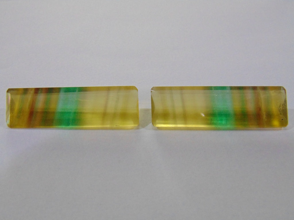 98.50ct Fluorite (Pair)