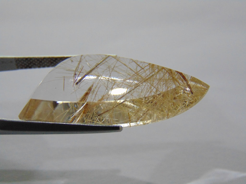 20,50ct Rutilo Dourado 34x16mm