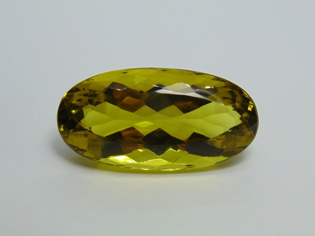 176ct Green Gold Lemon 54x26mm