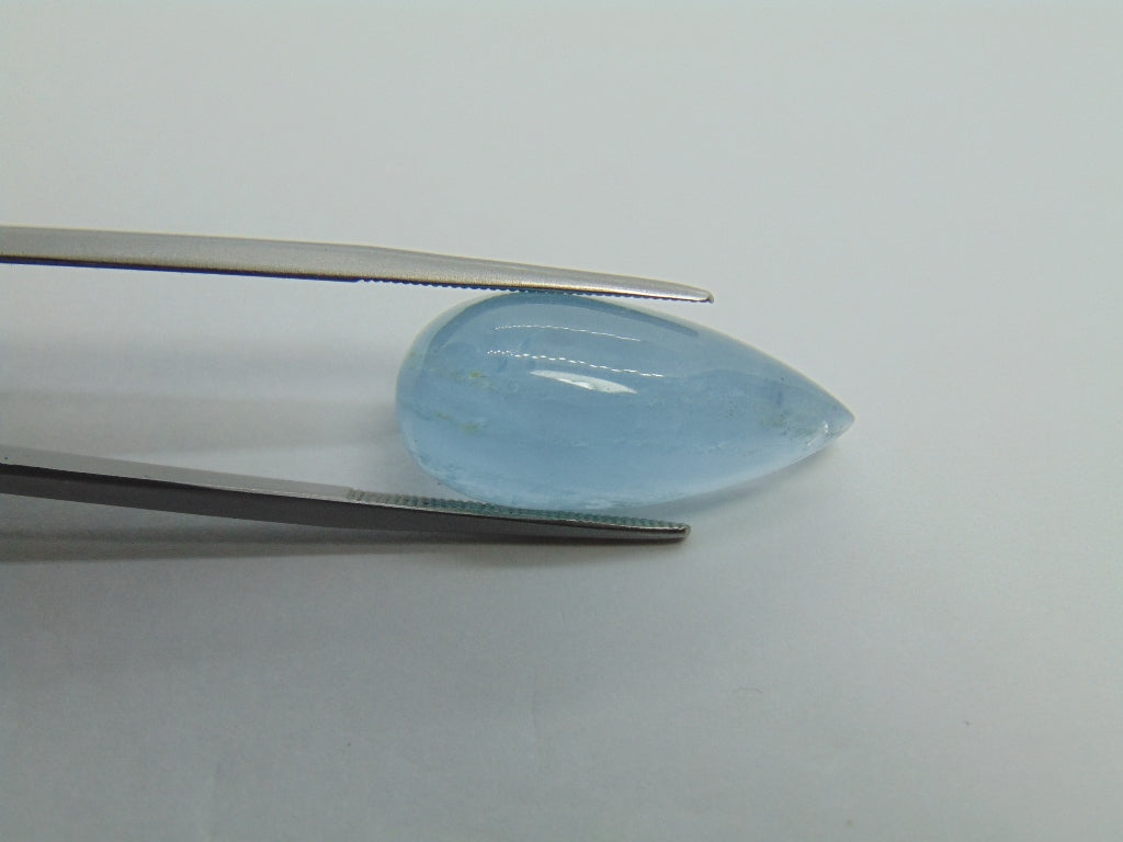 16.50ct Aquamarine Cabochon 25x11mm