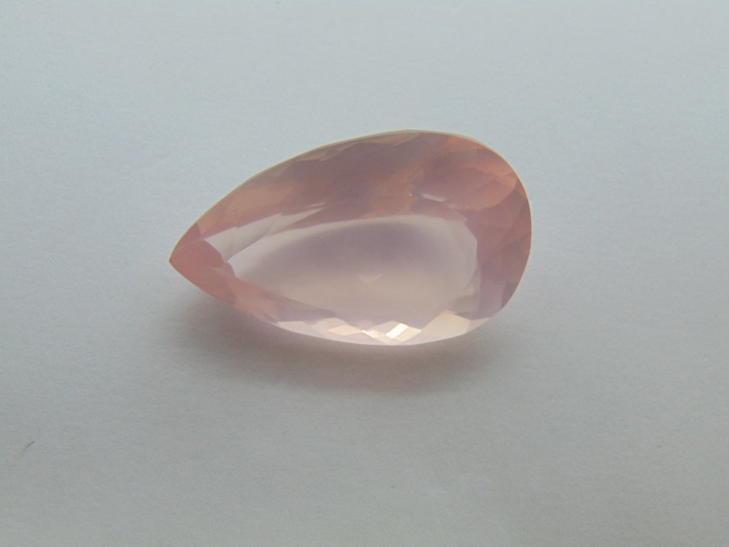 36.39ct Quartz Rose 29x19mm