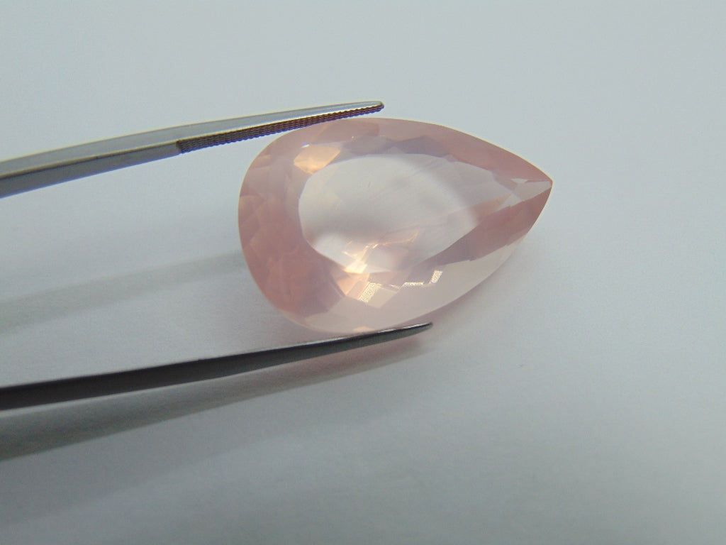 36.39ct Quartz Rose 29x19mm