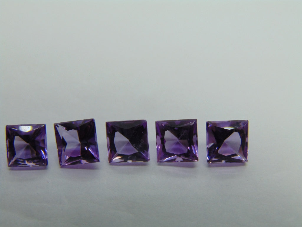 6.47ct Amethyst Calibrated 6mm