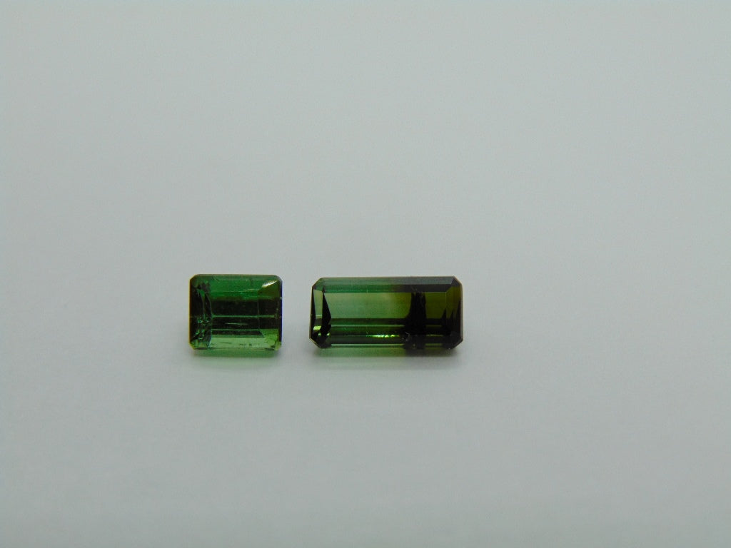 3ct Tourmaline 10x5mm 6x5mm