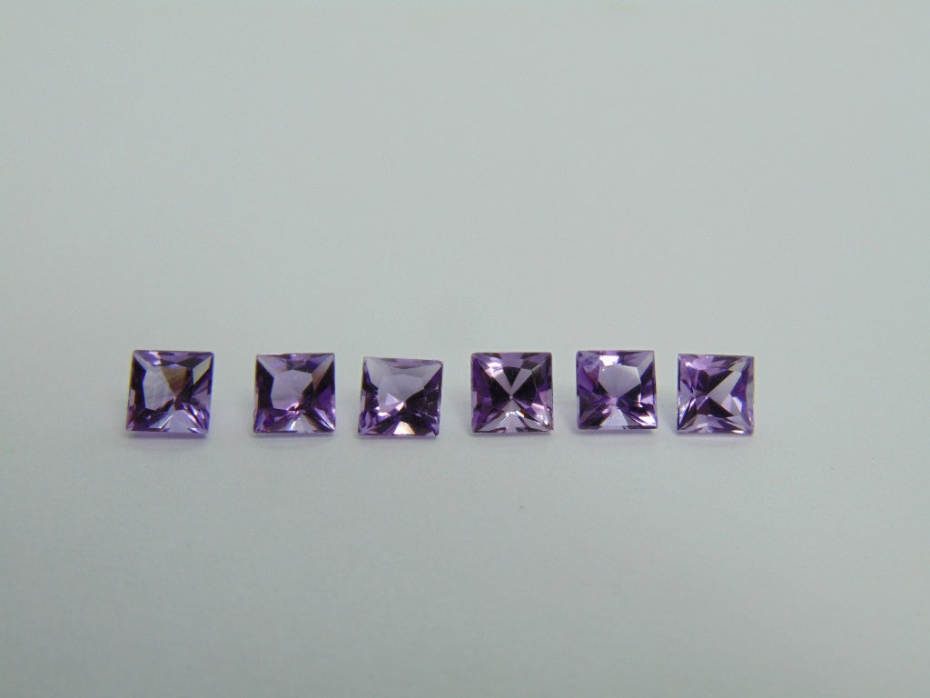 6.20ct Amethyst Calibrated 6mm