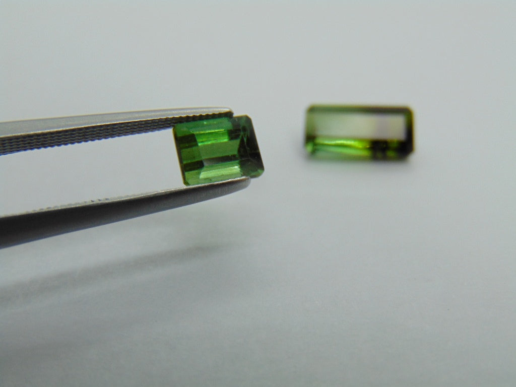 3ct Tourmaline 10x5mm 6x5mm