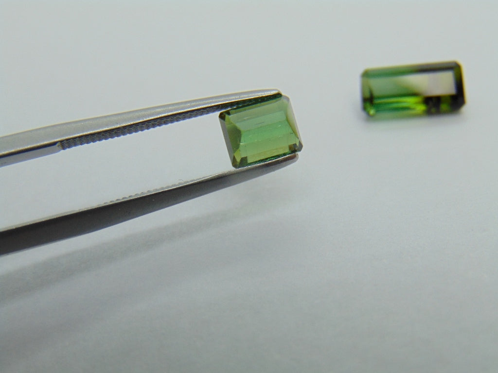 3ct Tourmaline 10x5mm 6x5mm