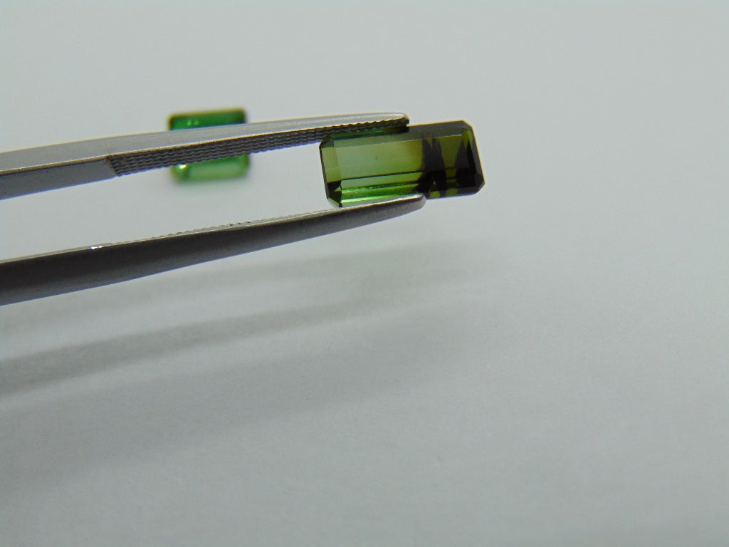 3ct Tourmaline 10x5mm 6x5mm