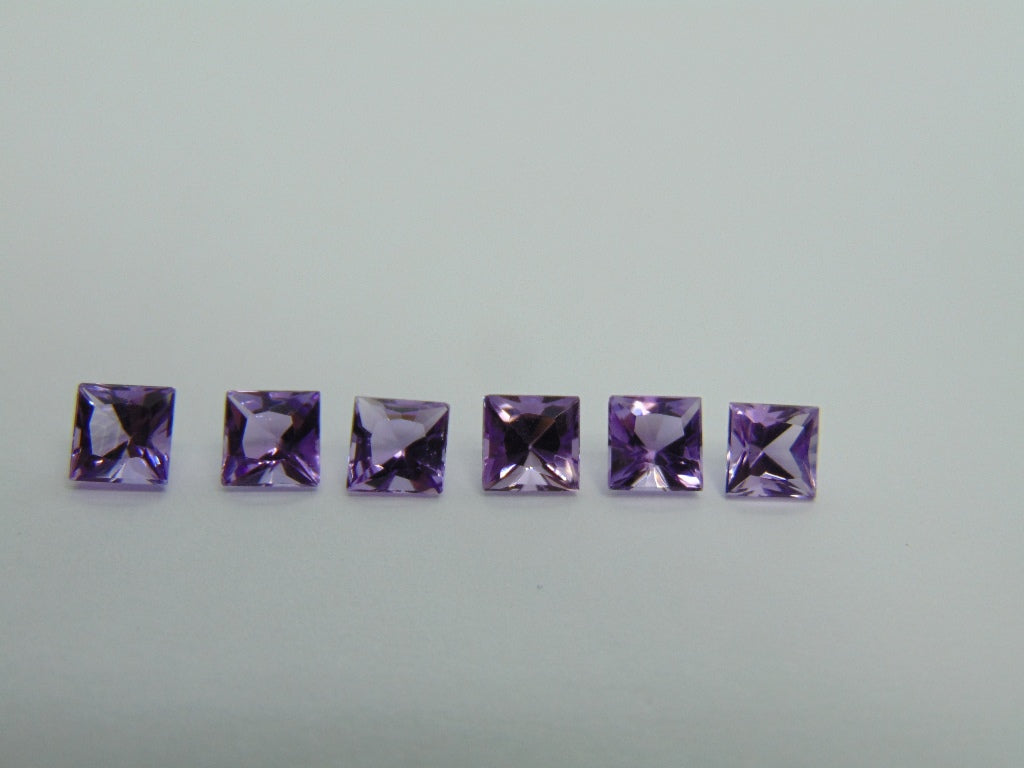 6,20ct Ametista Calibrado 6mm