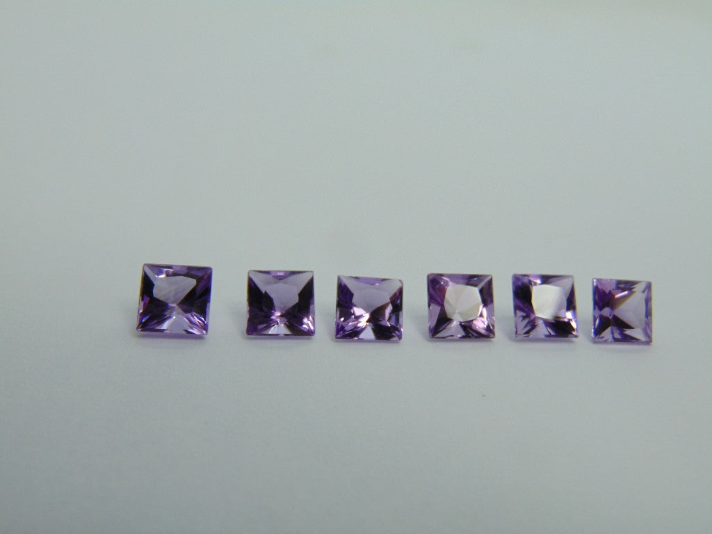 6,20ct Ametista Calibrado 6mm