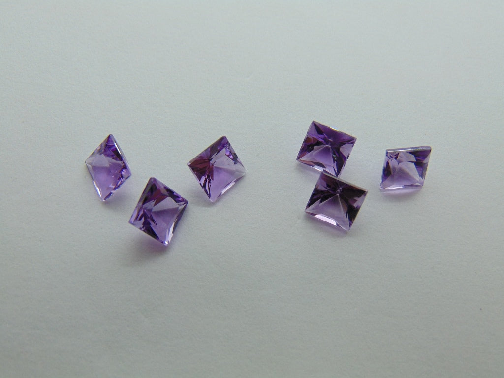 6.20ct Amethyst Calibrated 6mm