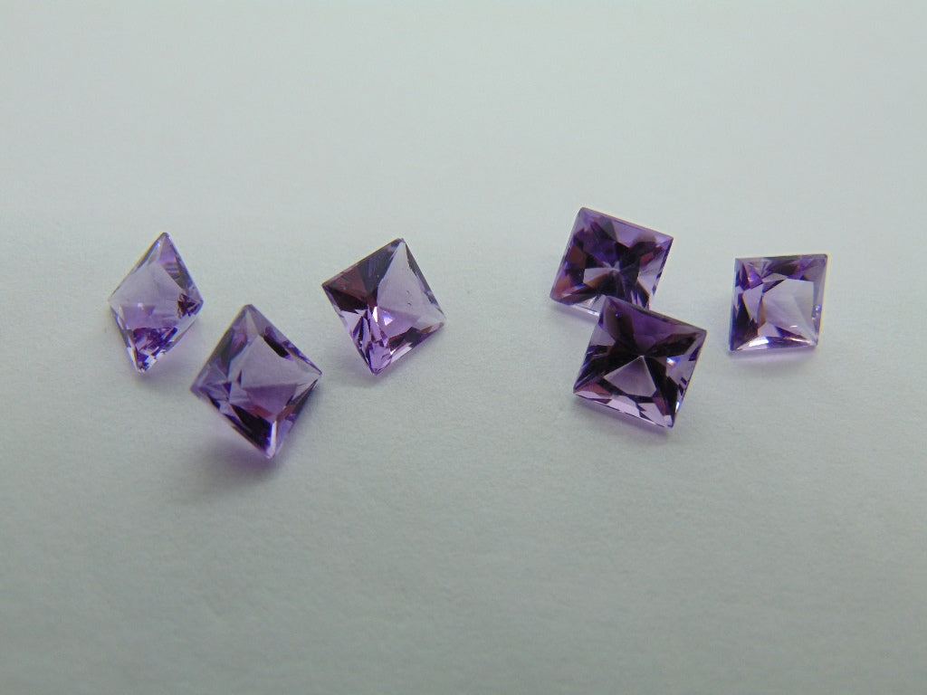 6.20ct Amethyst Calibrated 6mm