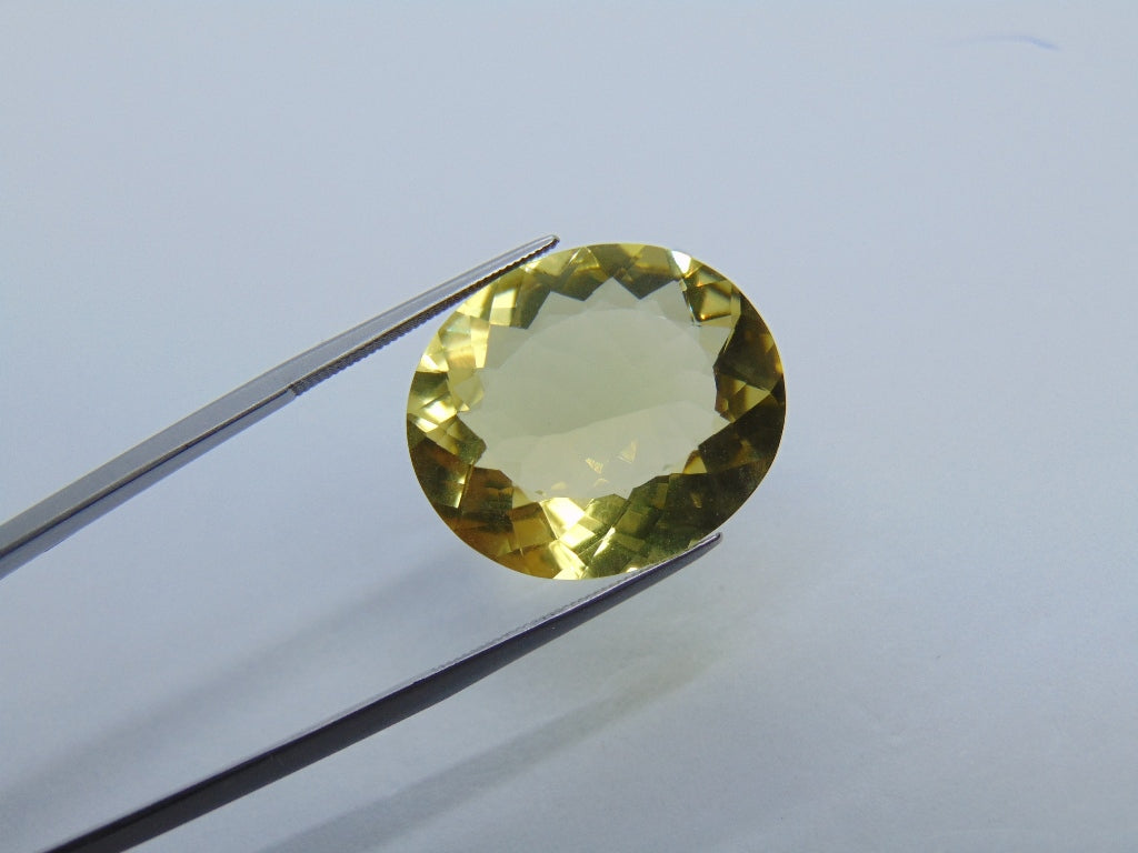 22.60cts Quartz (Green Gold)