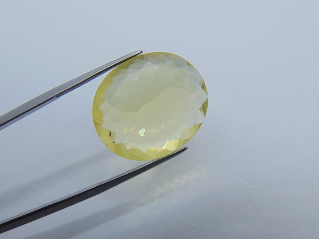 22.60cts Quartz (Green Gold)