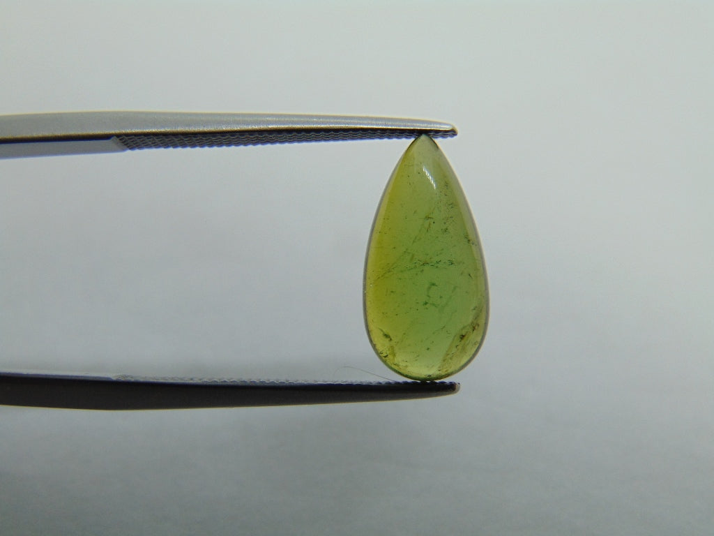 Cabochão Turmalina 2,98ct 13x7mm