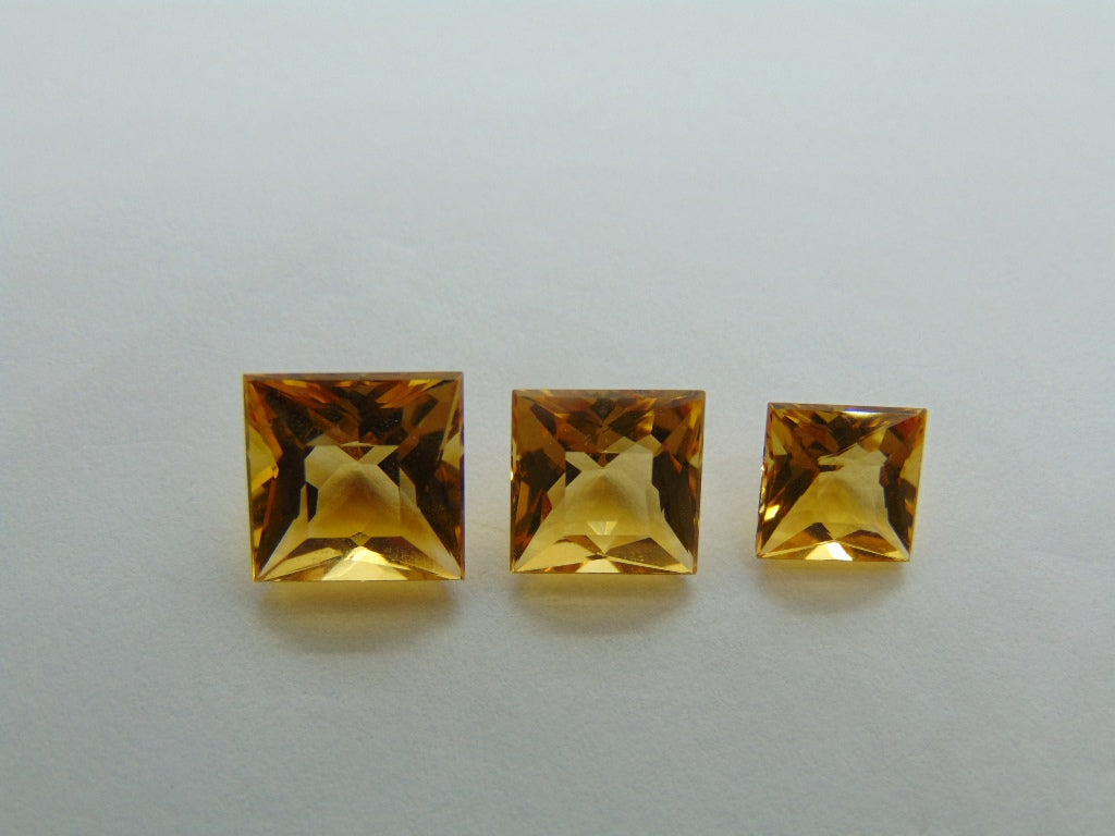 5,73ct Citrino 8mm 7mm 6mm