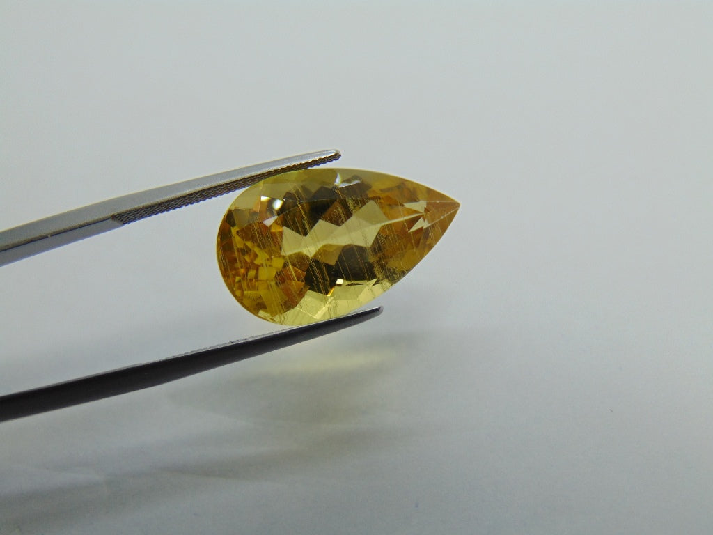 10.60ct Beryl With Needle 20x12mm