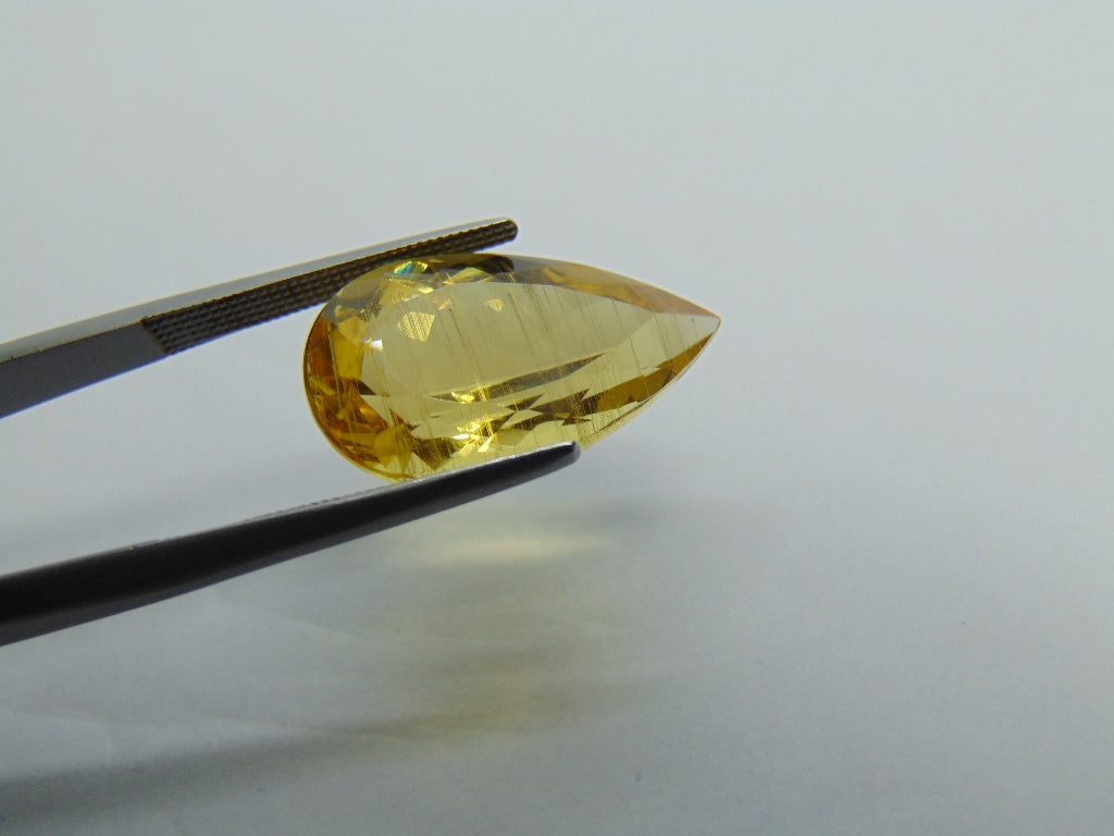 10.60ct Beryl With Needle 20x12mm