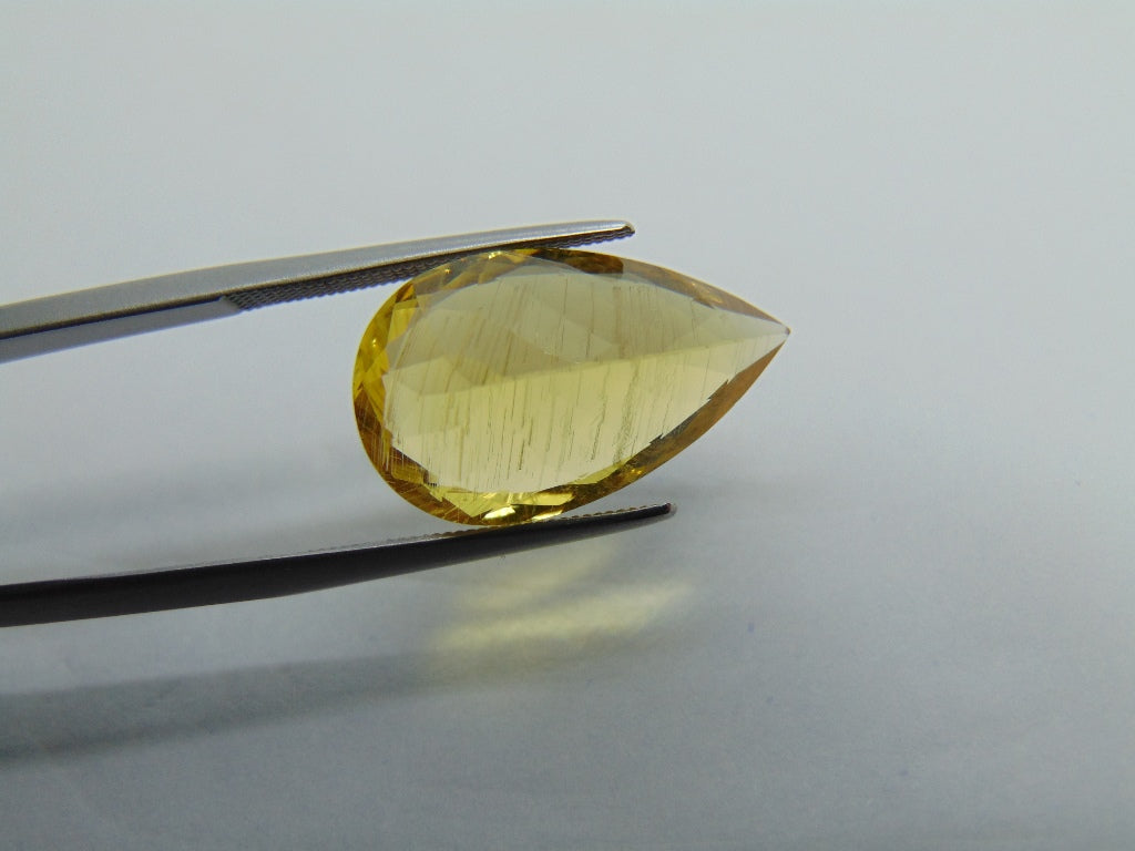 10.60ct Beryl With Needle 20x12mm