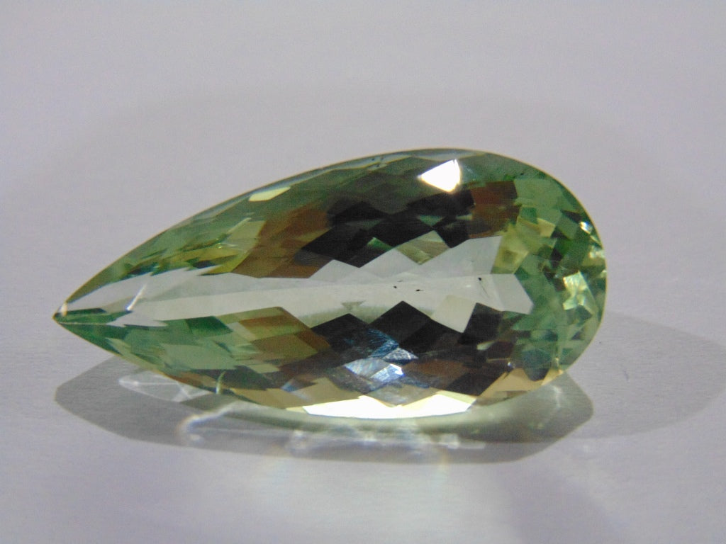 30.90ct Prasiolita 32x15mm