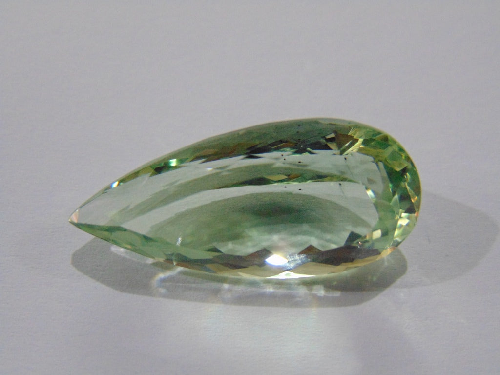 30.90ct Prasiolita 32x15mm