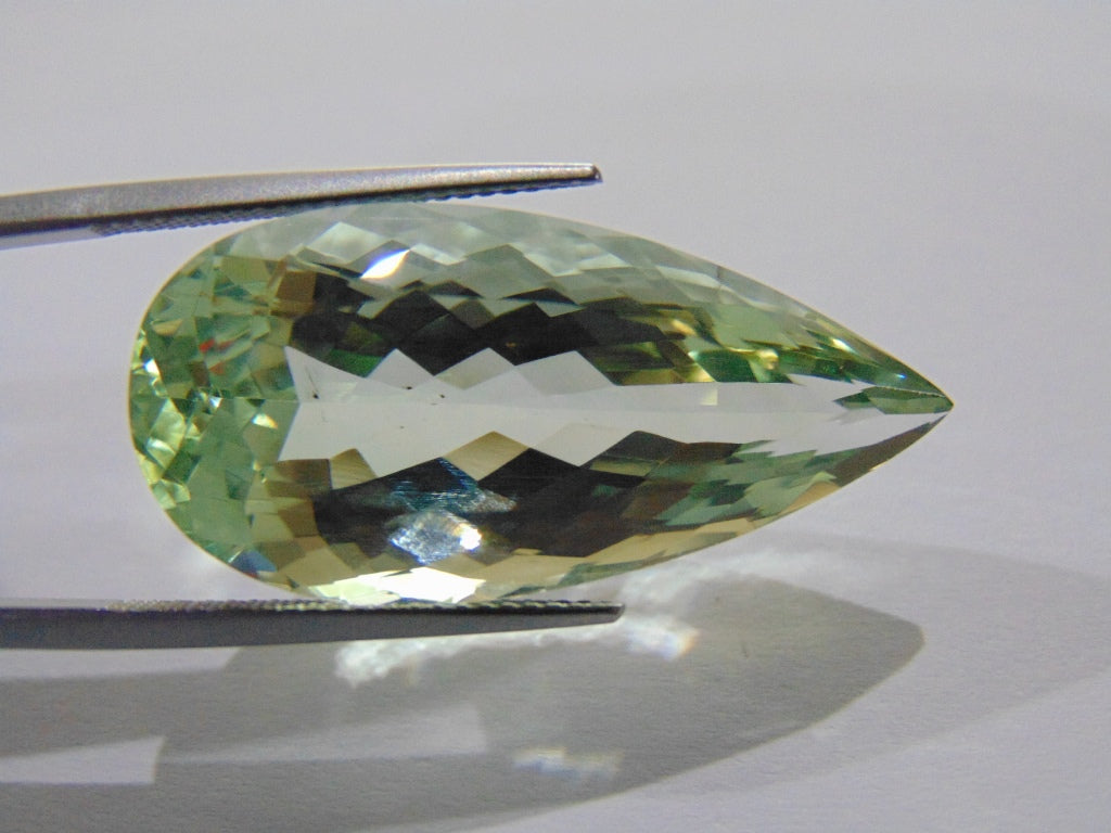 30.90ct Prasiolita 32x15mm