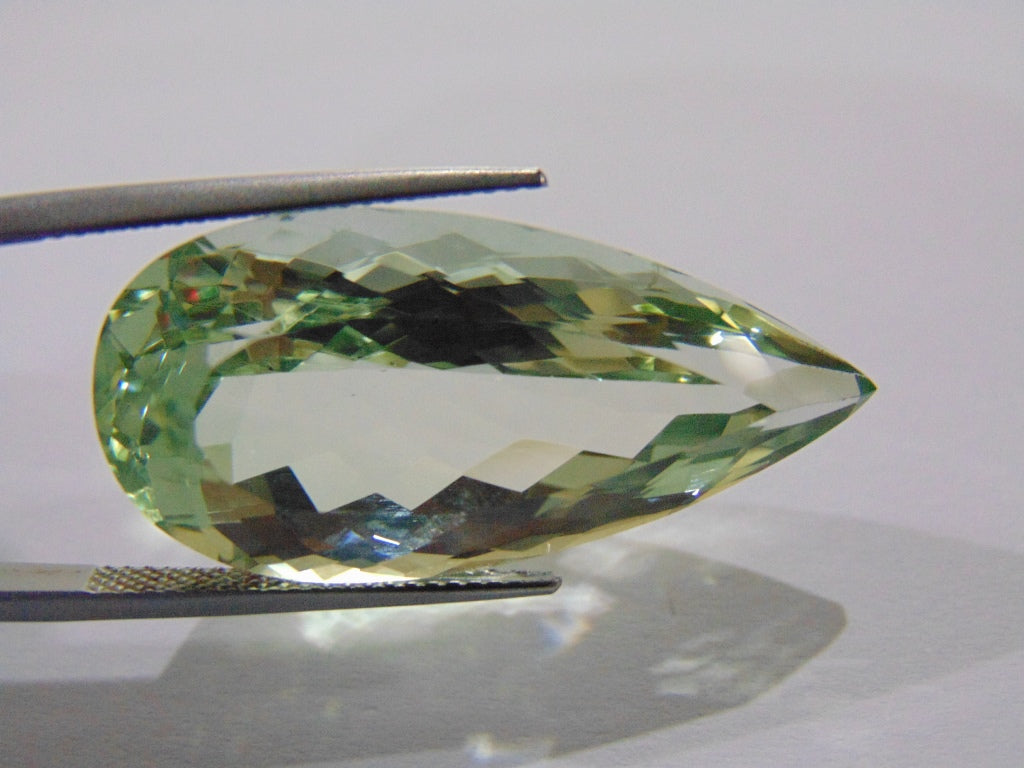 30.90ct Prasiolita 32x15mm