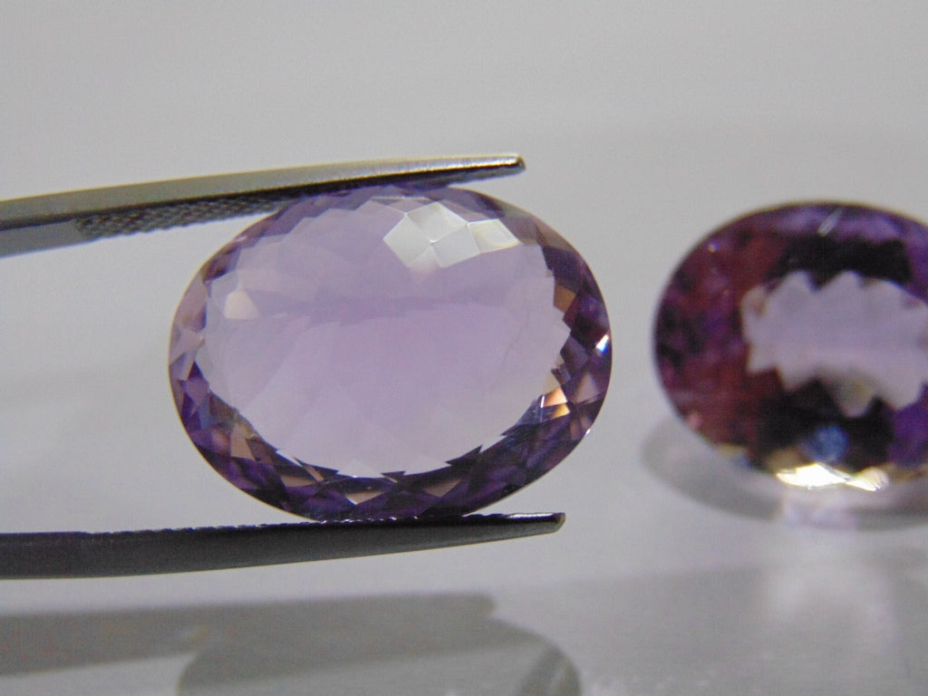 28.90ct Amethyst (Pair)