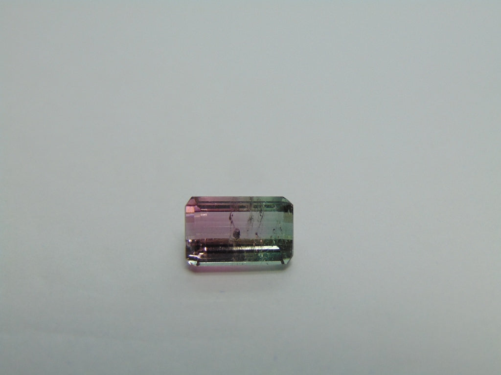 4ct Tourmaline Bicolor 11x7mm