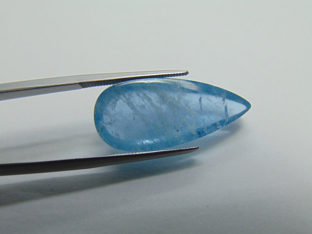 30,70 ct Aquamarine Cabochon 27x12mm