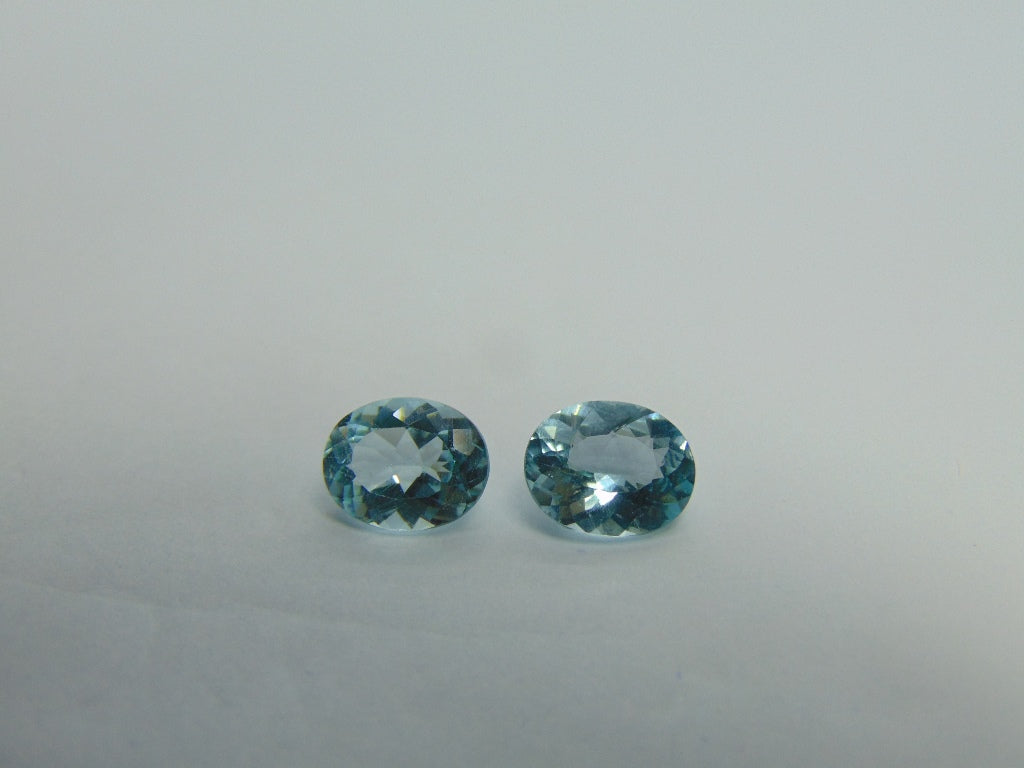 Par de Apatita 5,20ct 10x8mm