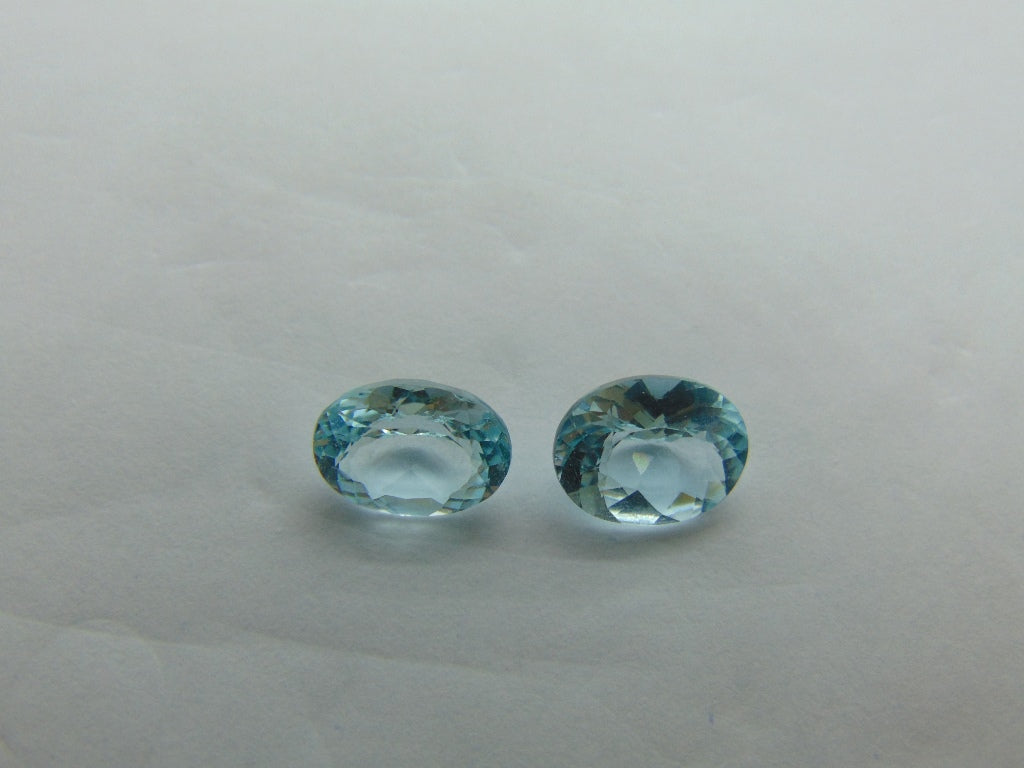 Par de Apatita 5,20ct 10x8mm