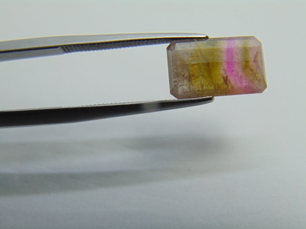 Turmalina Bicolor 3,25ct 12x7mm