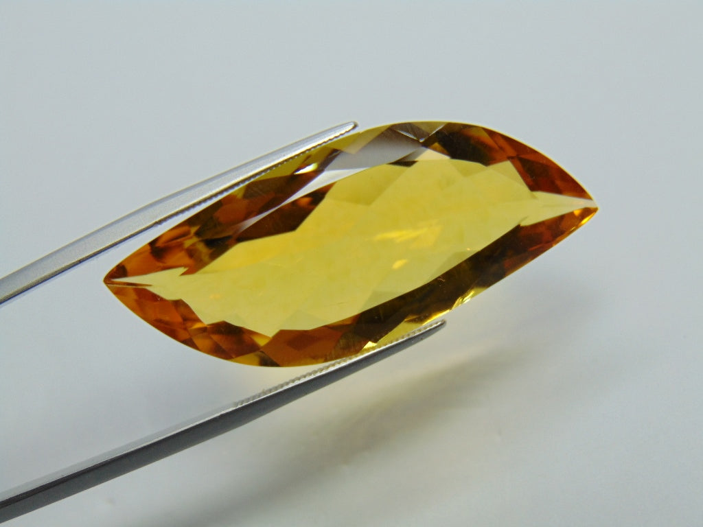 30.30ct Citrine 41x17mm