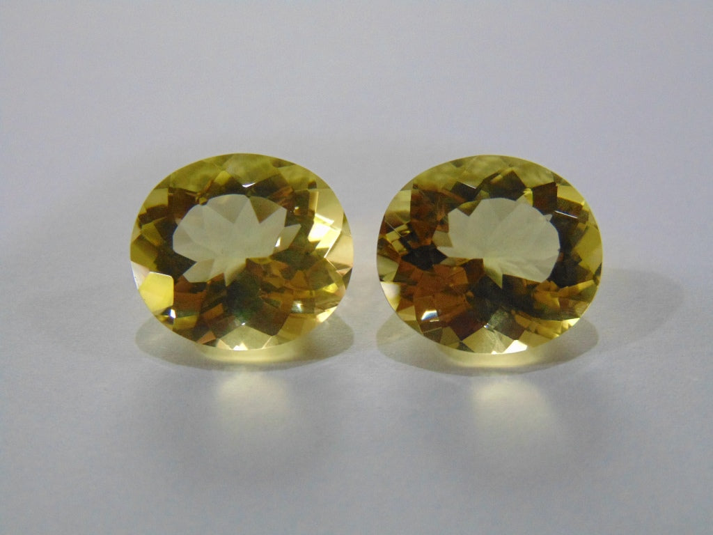 Ouro verde 26,90 quilates (par)