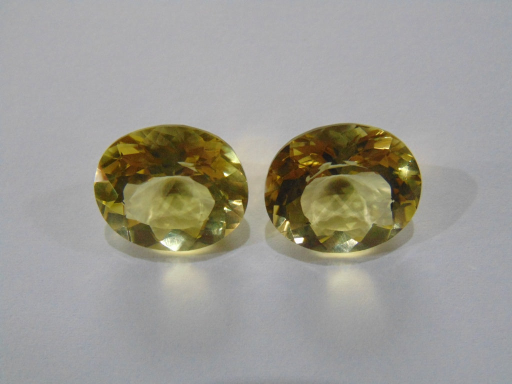 Ouro verde 26,90 quilates (par)