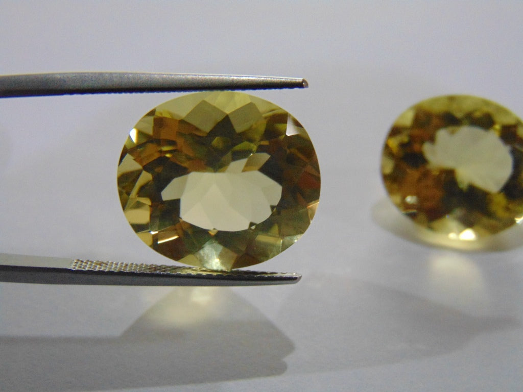 Ouro verde 26,90 quilates (par)