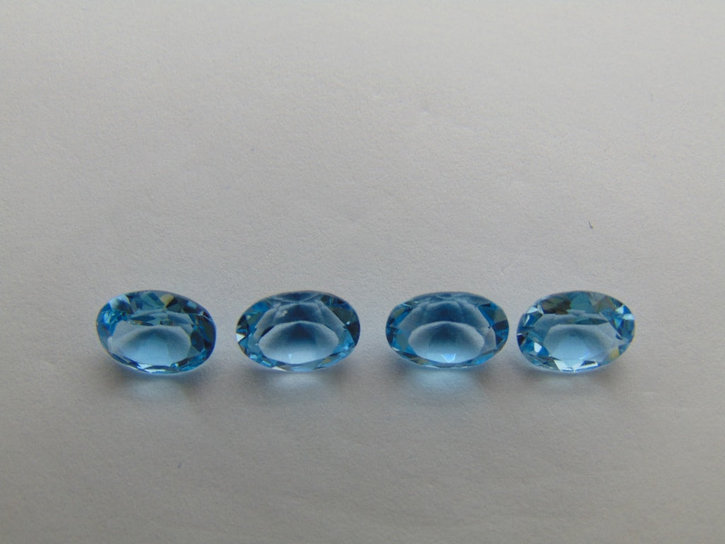 5,75ct Topázio calibrado 8x6mm