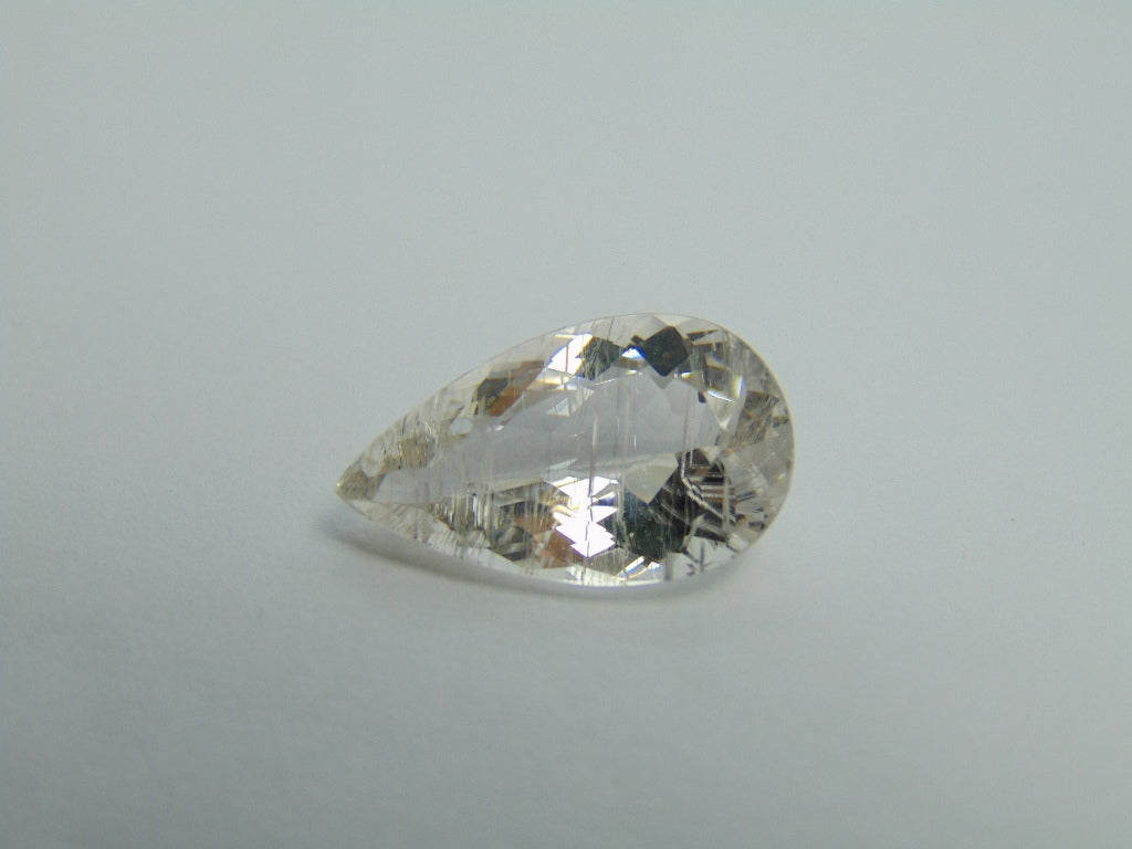 Morganita 6,70ct com agulha 18x10mm