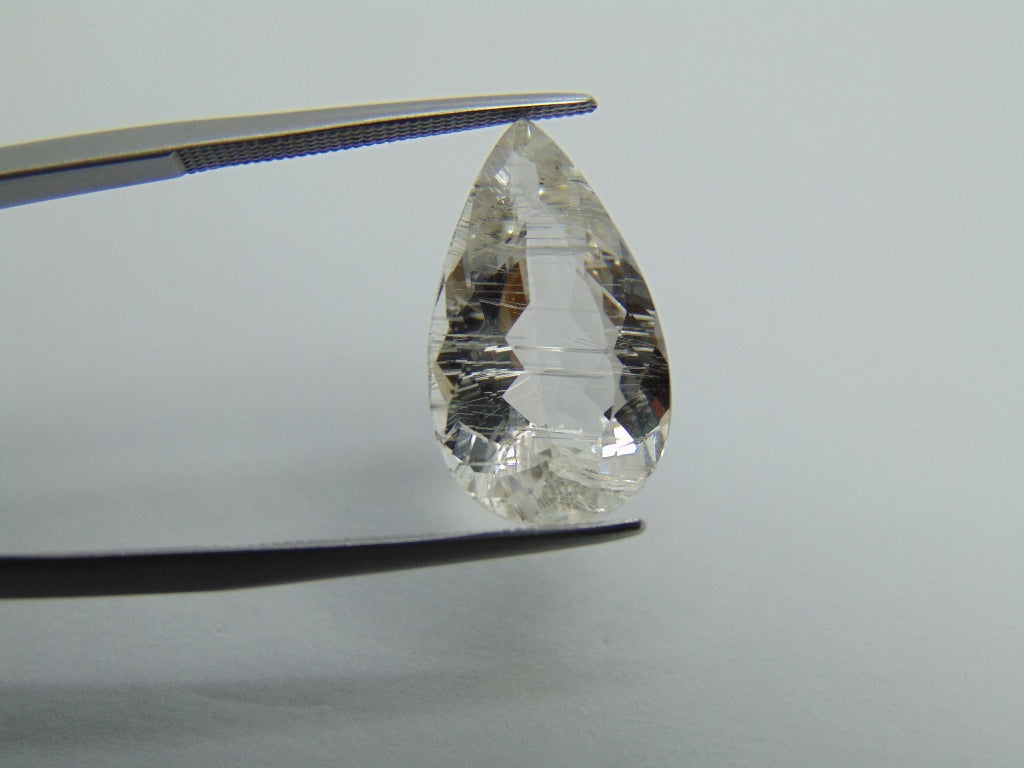 Morganita 6,70ct com agulha 18x10mm