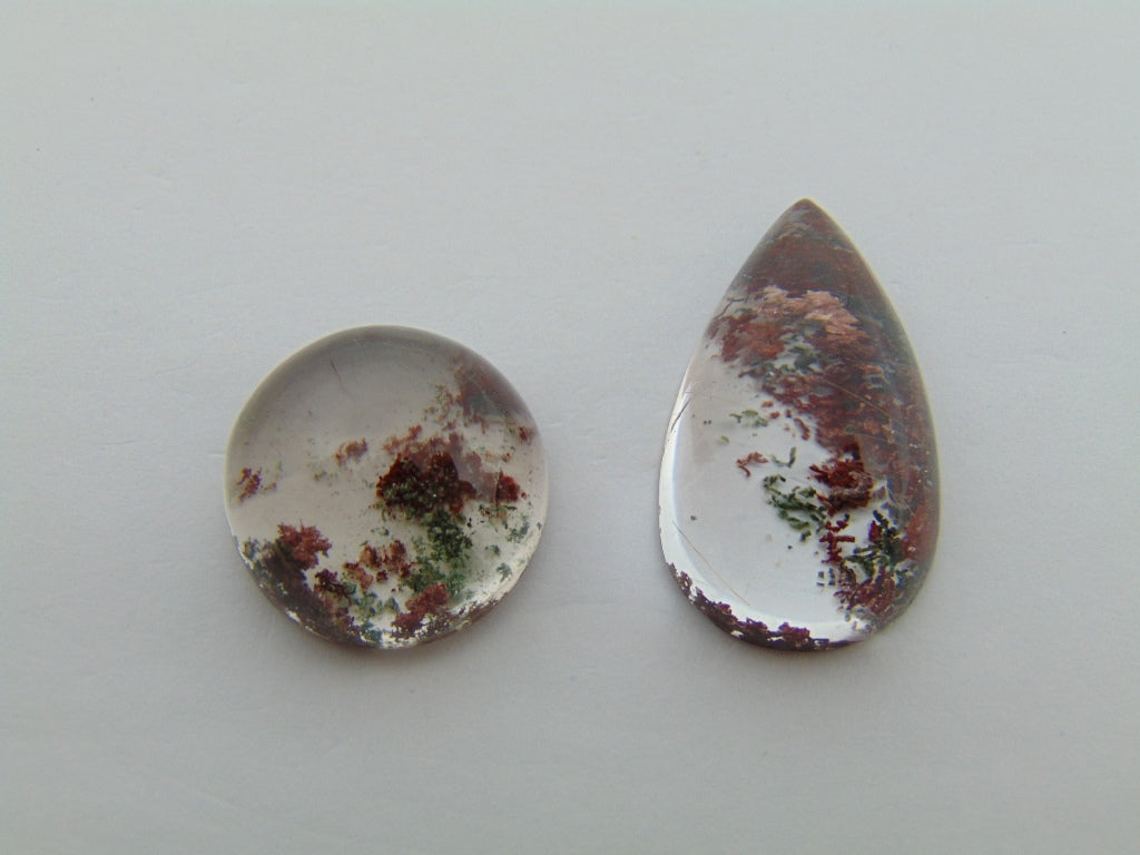 49.30ct Lodolite 18mm 27x15mm