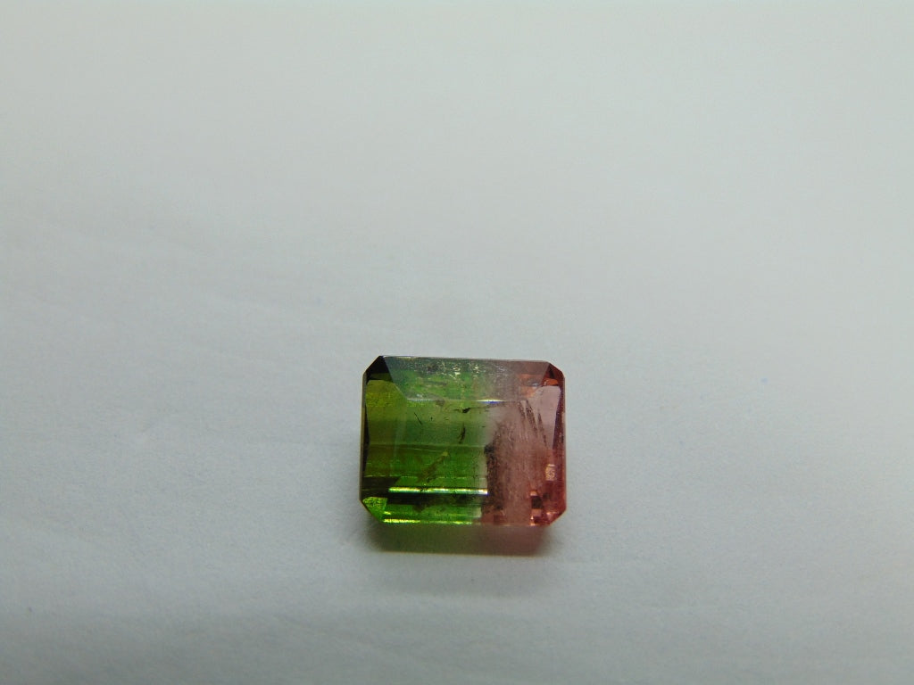 4ct Tourmaline Bicolor 10x8mm