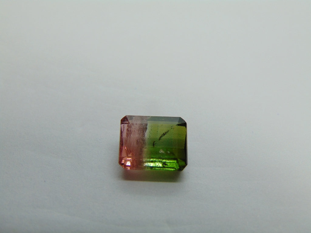 4ct Tourmaline Bicolor 10x8mm