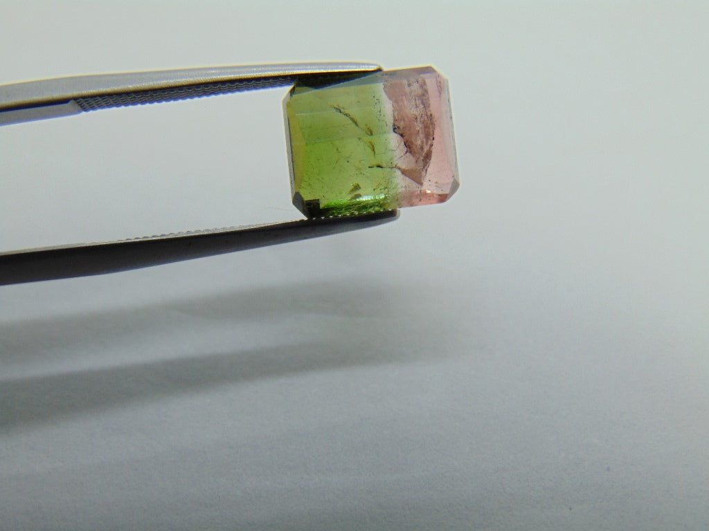 4ct Tourmaline Bicolor 10x8mm